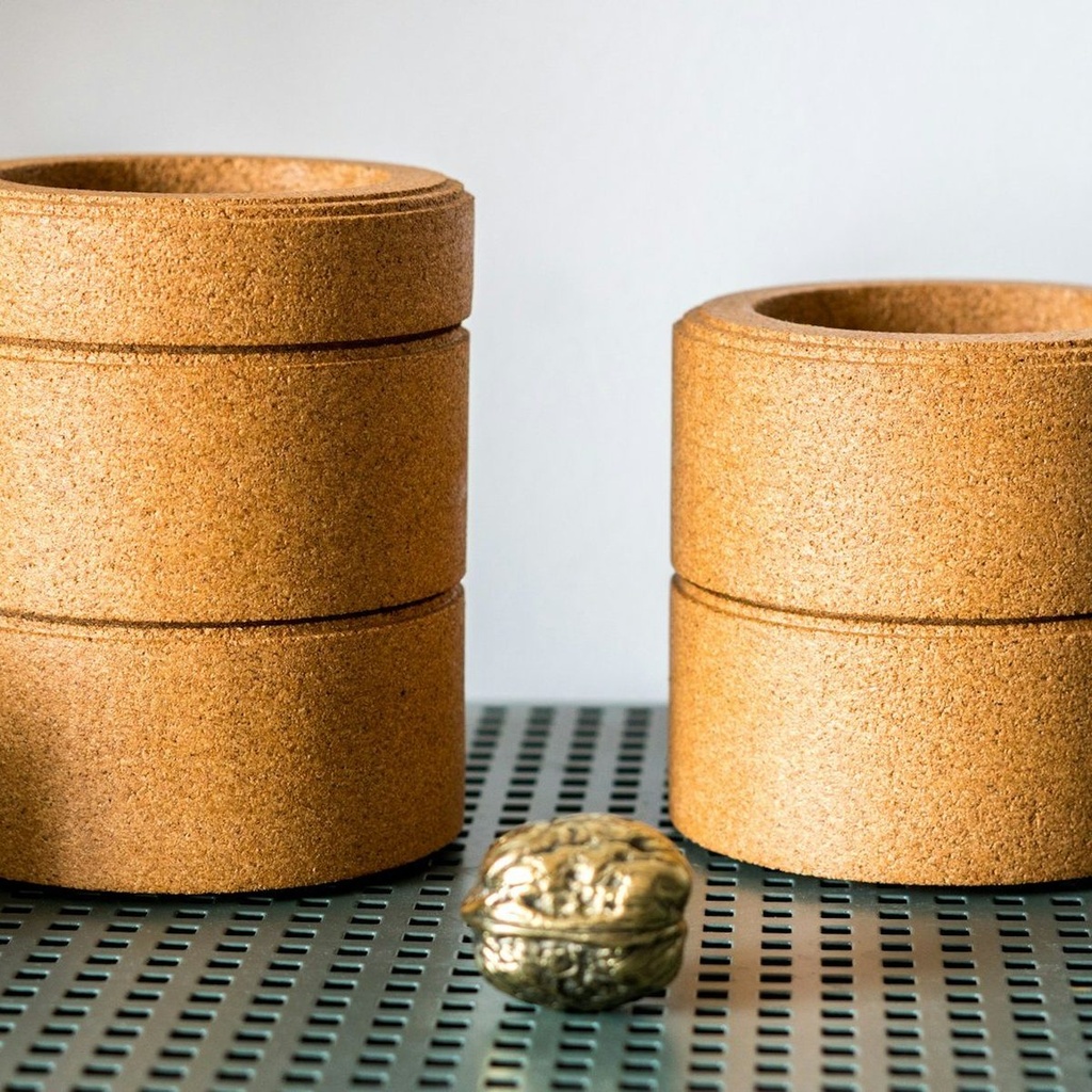 [LVW-DEC-POT] Cache-pot en liège naturel, diamètre 25 cm