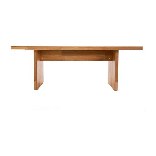 Table à manger Anfa en chêne massif, 180 x 90 cm